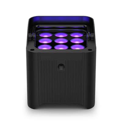 Chauvet DJ Freedom Par H9 IP X4 Battery-Powered IP54 RGBAW+UV LED PAR Kit with Bag Remote and Multi-Charger 4-Pack image 4
