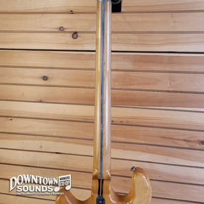 ALUMINUM NECK Early 80s Kramer DMZ-4000 Electric Bass with Kramer Hard Case - Natural, 9lbs 12oz image 9