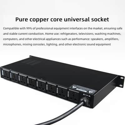 Power Conditioner,9-Outlet Rack Mount Power Sequence Controller Conditioner image 6