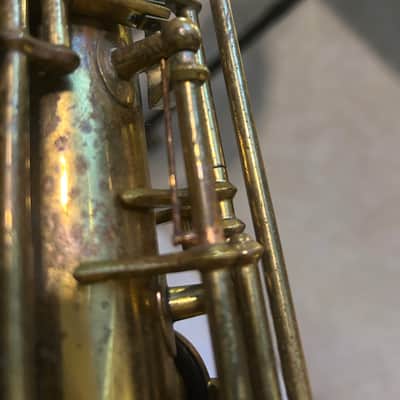Buescher Big B Baritone Saxophone 34xxx - 1961 image 11