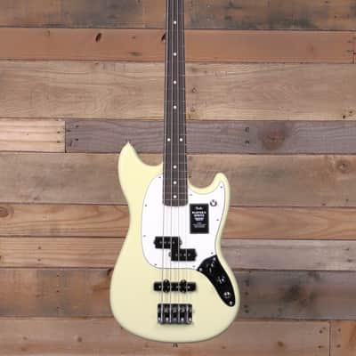 Fender Player II Mustang Bass PJ Hialeah Yellow image 4