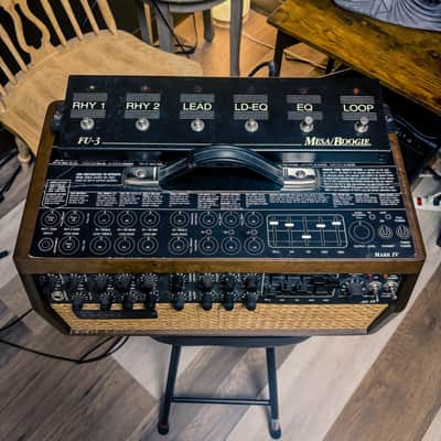 Mesa Boogie Mark IV Head + Cab - Imbuya Wood w/Custom Hand Built Road Case image 3