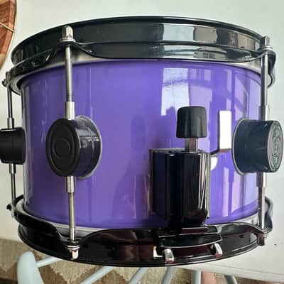PDP 805 5x10” popcorn snare drum 2000’s - Purple wrap image 2