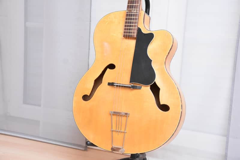 Rodebald Hoyer Jazzstar – 1950s German Vintage Archtop Jazz Guitar / Gitarre image 1