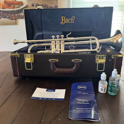 Bach Model LR180S37 Stradivarius Professional Bb Trumpet - Excellent Condition! image 14