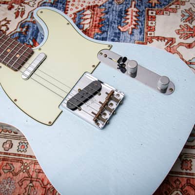 FENDER USA Custom Shop 60's Flamethrower Telecaster Custom Jrny Relic "Sonic Blue" (2025) image 6