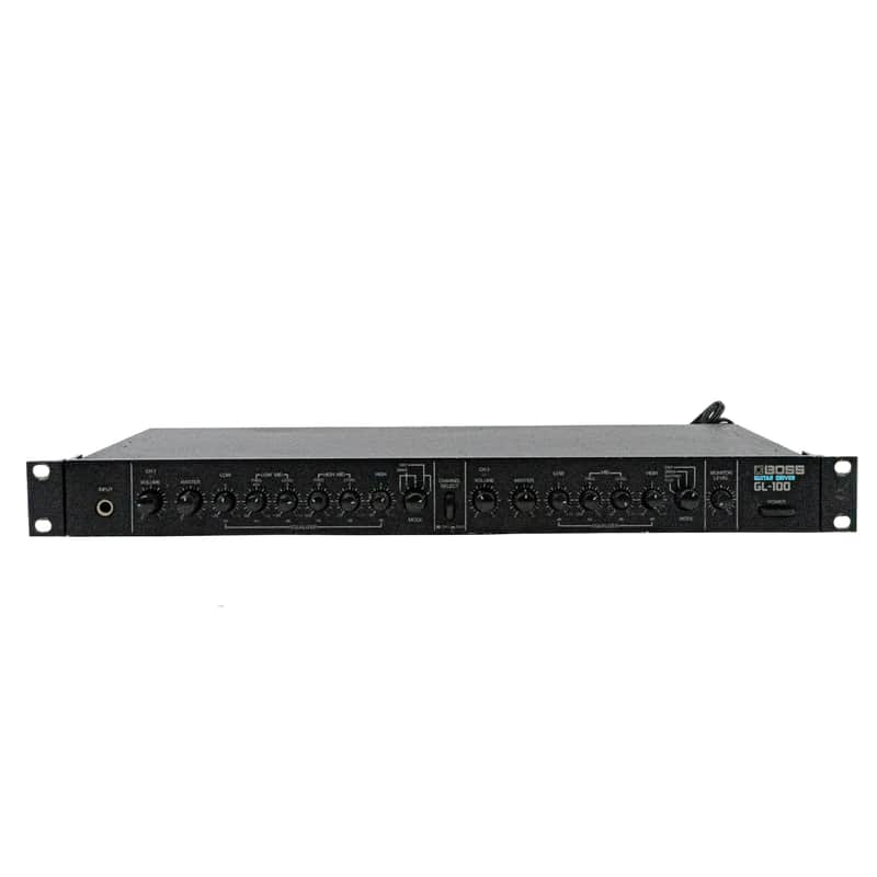 【レア品】BOSS GL-100 プリアンプ Boss GL-100 Guitar Preamp / Distortion Effect Rackmount | Reverb
