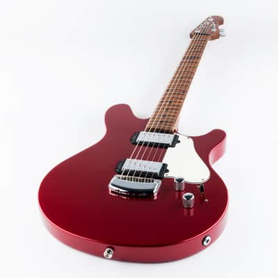 Ernie Ball Music Man HH Valentine - HR Red /Cherry 6 String Electric Guitar - *AUTHORIZED DEALER image 12