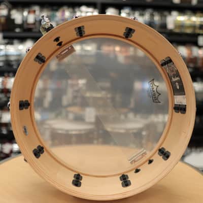 Pre-Owned Pearl Music City Custom 5.5x14" Masters Maple Reserve Snare Drum (Nicotine White Marine Pearl) image 11