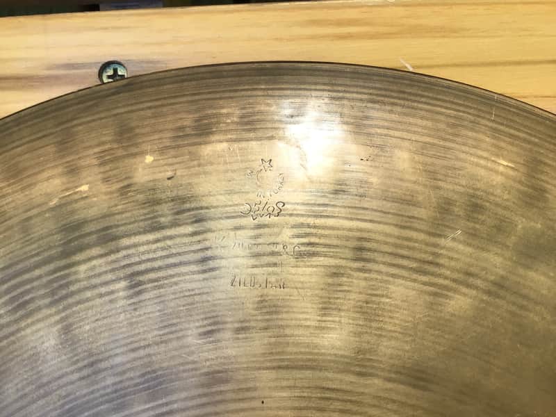 Zildjian  16 crash 1350 grams Old stamp ? - Bronze image 1