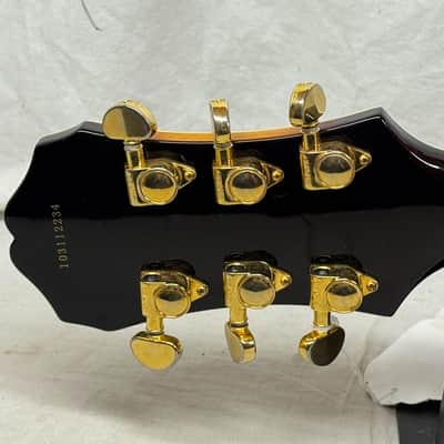 Epiphone Sheraton II 2 Semi-Hollowbody Guitar with Case - MIK Korea 2003 - Vintage Sunburst image 11