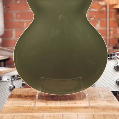 Collings I-30 LC Electric Guitar in Aged Olive Drab Green image 10