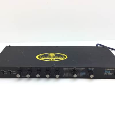 Boss RV-1000 Digital Reverb 1990 - 1994 - Black image 1