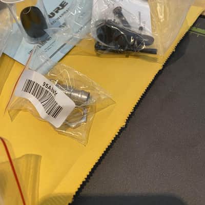 A smaller box of goodies that accompany a Shure Wireless System image 2