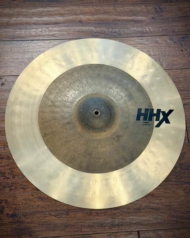 Sabian 22" HHX Omni Crash Ride Cymbal Lathed Edge/Un-lathed Bow and Bell (Jojo Mayer) image 1