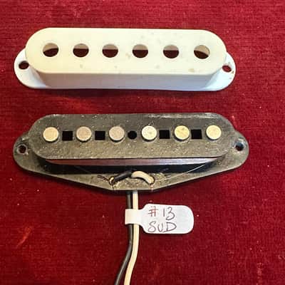 Fender Stratocaster pickup USA 80-81 Black image 2