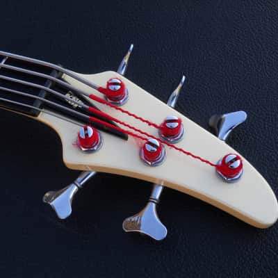 1980's ESP Horizon 5 String Bass Guitar JAPAN, Great Condition & Hard To Find, All Original W/OHSC image 13