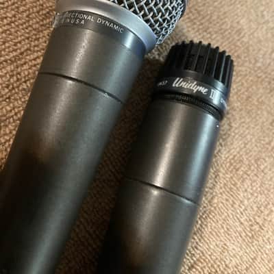 Super Nice pair Shure First Gen SM57 SM58 1965-1984 Microphone image 4