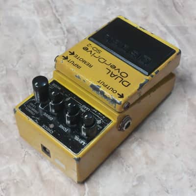Boss SD-2 Dual OverDrive (Silver Label) 1993 - 1998 - Yellow image 8