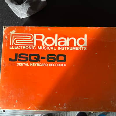 Roland JSQ-60 Digital Keyboard Recorder 1983 -1988 - Black image 6