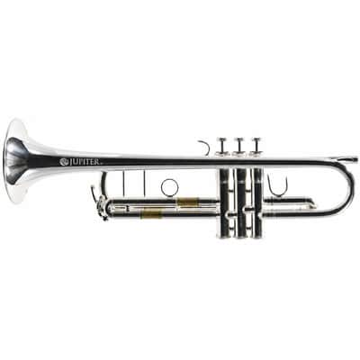 Jupiter JTR1160RSQ Intermediate Bb Trumpet in Silver Plate SN EA15719 image 5