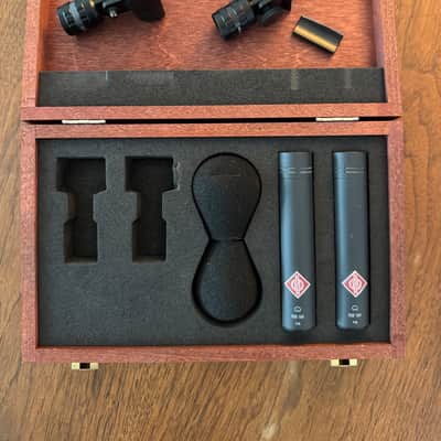 Neumann KM 184 mt Small Diaphragm Cardioid Condenser Microphone Matched Stereo Pair 1993 - Present - Matte Black image 19