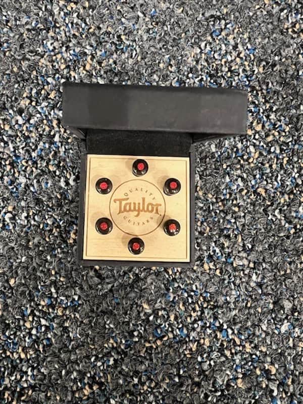 Taylor Bridge Pin Set Bone Brown w/ Red Opal image 1