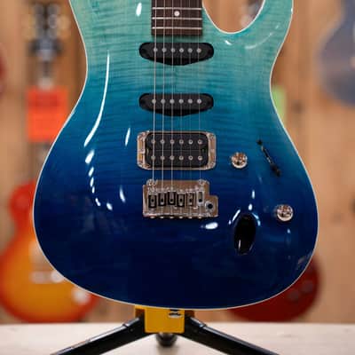 IBANEZ SA260FMBRG Blue Reef Gradation USED image 2