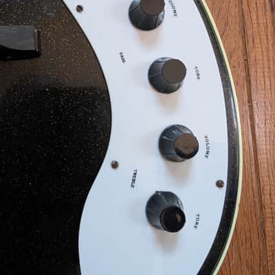 Silvertone Jupiter 1423 1962 - Black Sparkle image 5