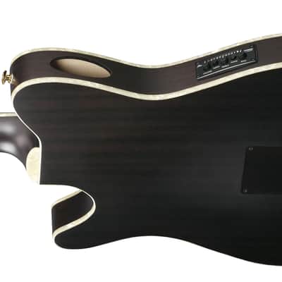 Ibanez TOD10N Tim Henson Signature Transparent Black Flat image 5