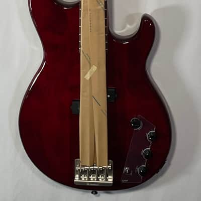 Yamaha BBPH Peter Hook Signature Super Limited Edition BB Bass, Red w/Gig Bag image 14
