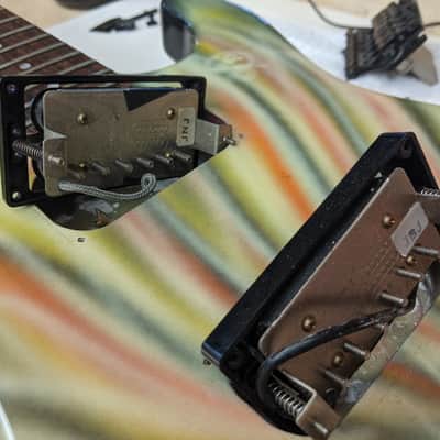 Rare Kramer Pacer Imperial USA 1984/85 Banana Headstock Custom Kline Graphics All Original image 8