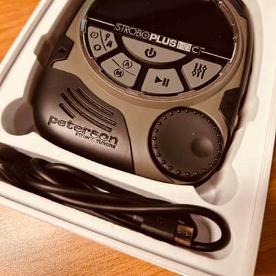 Peterson SP-1 StroboPlus HD Chromatic Strobe Tuner Black image 2
