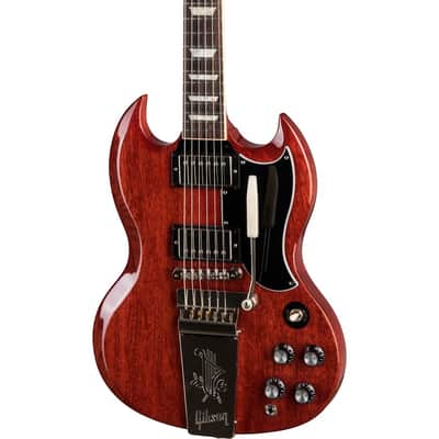 Gibson SG Standard '61 Maestro Vibrola Vintage Cherry w/case image 1