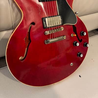 PRE-OWNED | 2024 Gibson Custom Shop Murphy Lab 1961 ES-335 Heavy Aged - Sixties Cherry image 19