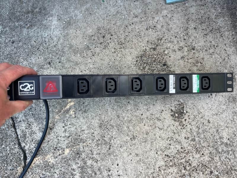 C2G (Comms2Go) Rack-Mounted Distribution Box image 1