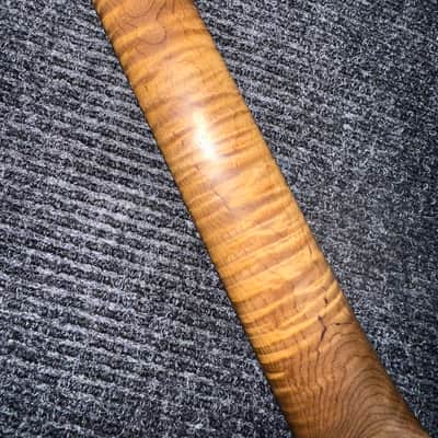 Warmoth AAAAA Roasted Flame Maple Neck image 7