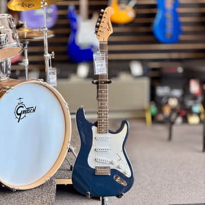 Squier by Fender Bullet Stratocaster Electric Guitar, Baltic Blue image 4