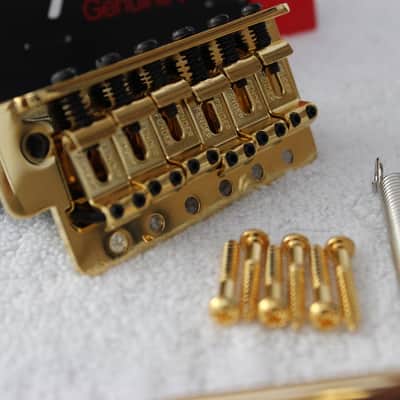 FENDER Stratocaster GOLD 2 1/16" Body Hardware Set for Strat Guitar - NEW image 3