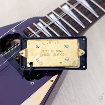 1993 Grover Jackson Randy Rhoads Standard V Blue Purple w