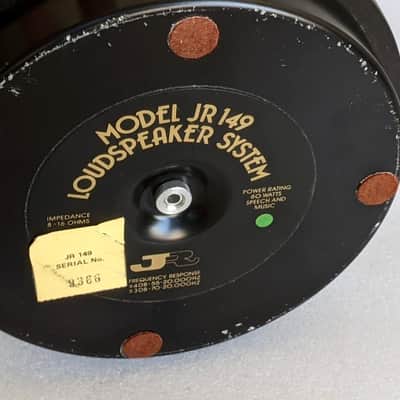 Pair of rare vintage Jim Rogers JR 149 Speakers Made in England Tested and Works image 8