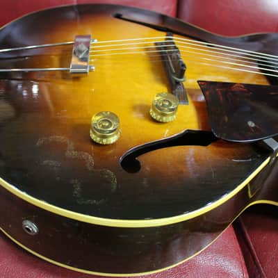 Vintage 1952 Gibson ES125 Serial # Z1439 - Sunburst w/ Case image 3