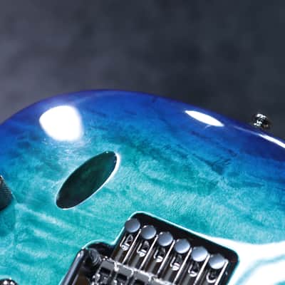Ibanez S670QM Standard S Series Sapphire Blue Quilted Maple Top Electric Guitar image 12