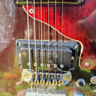 Mosrite Blues Bender 1971-1973 - Black/Burgandy image 9