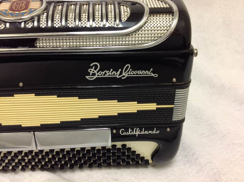 Borsini Giovanni Castelfidardo Student Accordion 1950s Black | Reverb