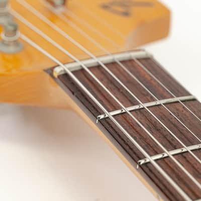 1999 Fender Jaguar JG-66 MIJ Reissue Electric Guitar – Sunburst image 16