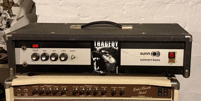 Sunn Concert Bass Head 1970s image 1