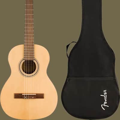 Fender CN-30 Nylon 3/4, Walnut Fingerboard, Natural Classical Guitar image 6