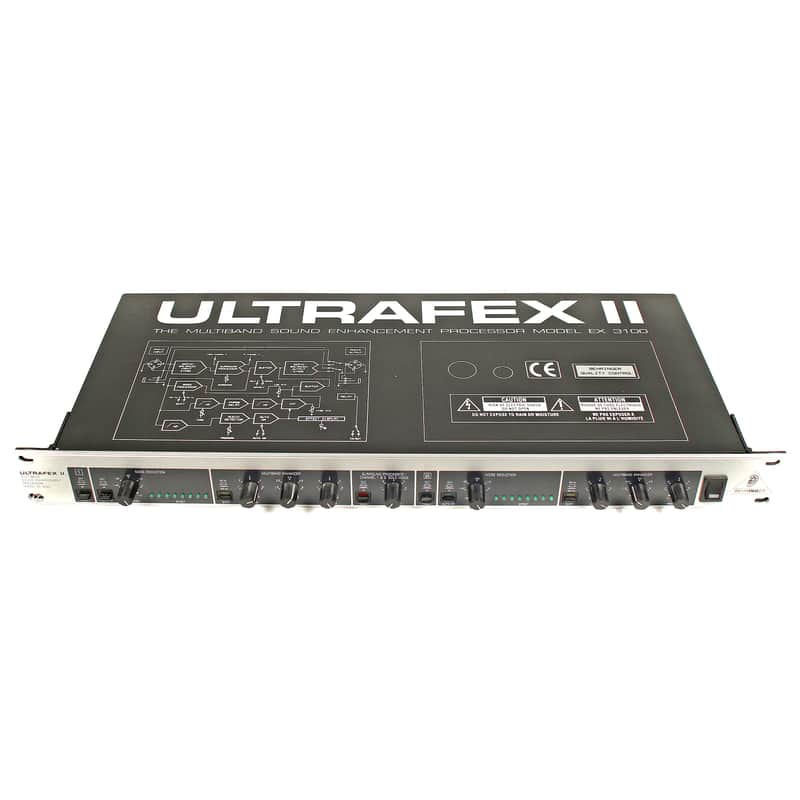 Behringer Ultrafex II EX3100 2-Channel Multiband Sound Enhancement Processor image 2