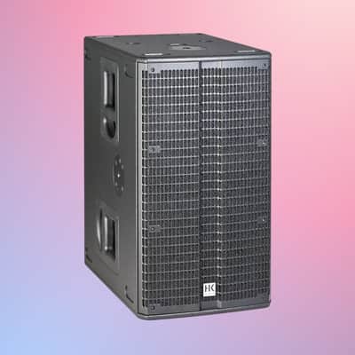 HK Audio LINEAR SUB 1200 1200W 2" x 10" Compact Subwoofer *USA Small Business* image 2